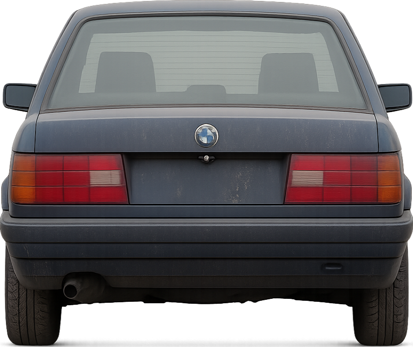 BMW 3 Series E30 rear