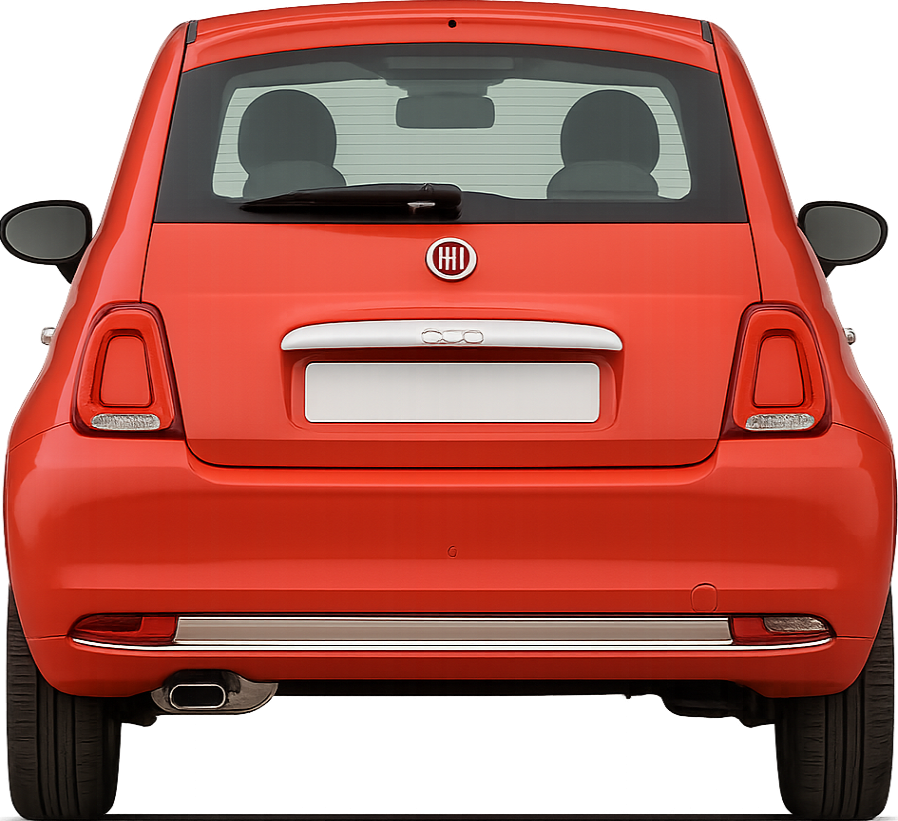 Fiat 500 Series 4 rear